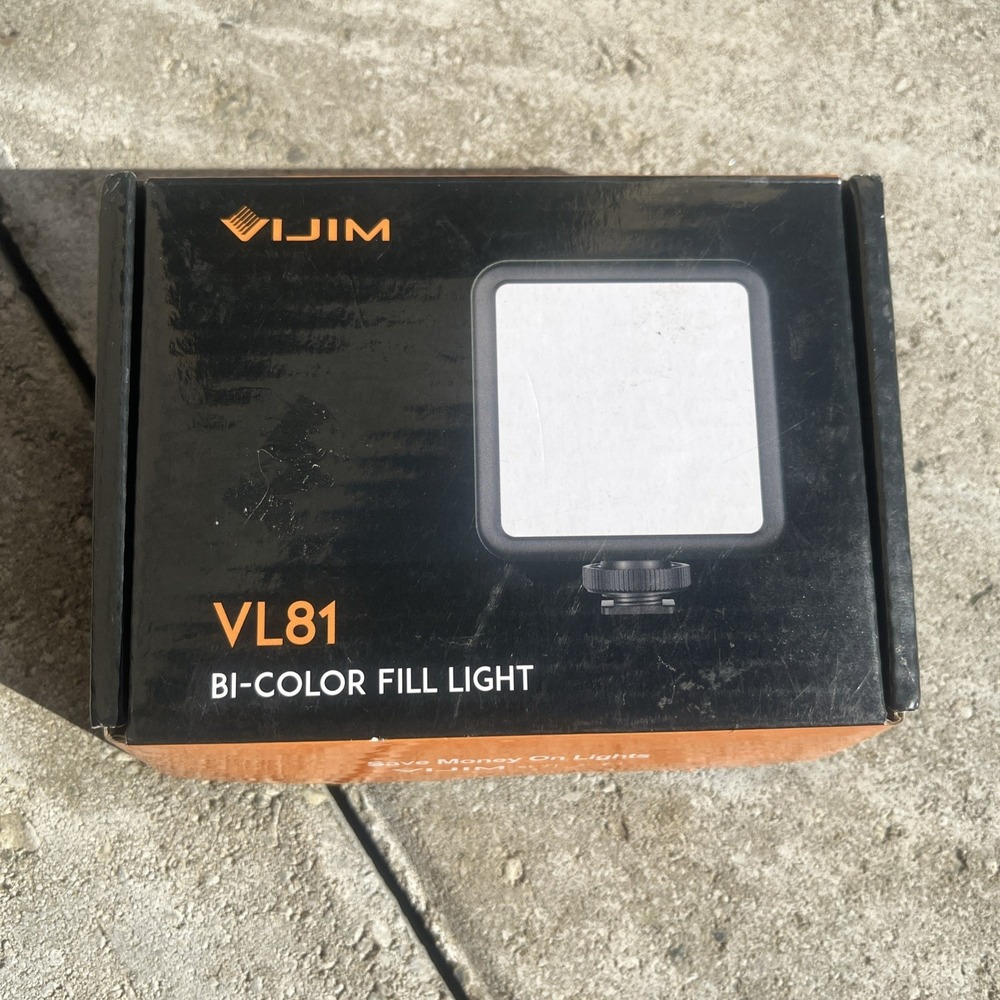 ULANZI VIJIM VL81 Bi-Colour Mini LED Lamp for Smartphone and Camera